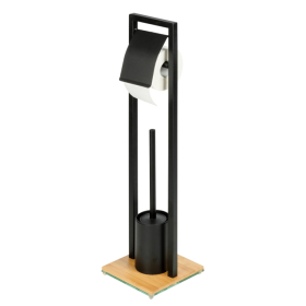 Wenko Stand WC-Garnitur Bambusa