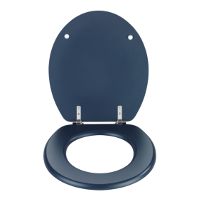 Wenko WC-Sitz Prima dunkelblau matt