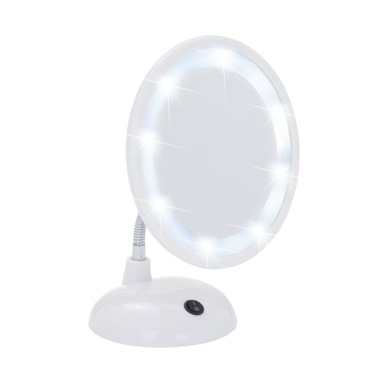 Wenko LEDKosmetik-Standspiegel Style, weiss