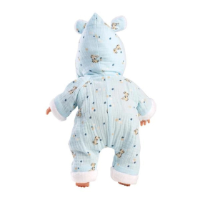 Llorens Babypuppe mit Overall blau 32cm