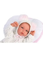 Llorens Babypuppe mit Schaukelzelt rosa 35cm SV
