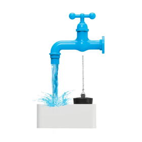 4m Magischer Wasserhahn