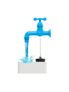 4m Magischer Wasserhahn