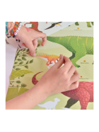 Poppik Sticker Lernposter Dinosaurier