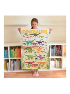 Poppik Sticker Lernposter Dinosaurier