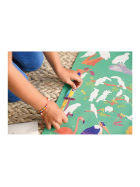 Poppik Sticker Lernposter Vögel