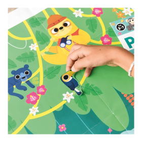 Poppik Sticker Kreativ Poster Dschungel