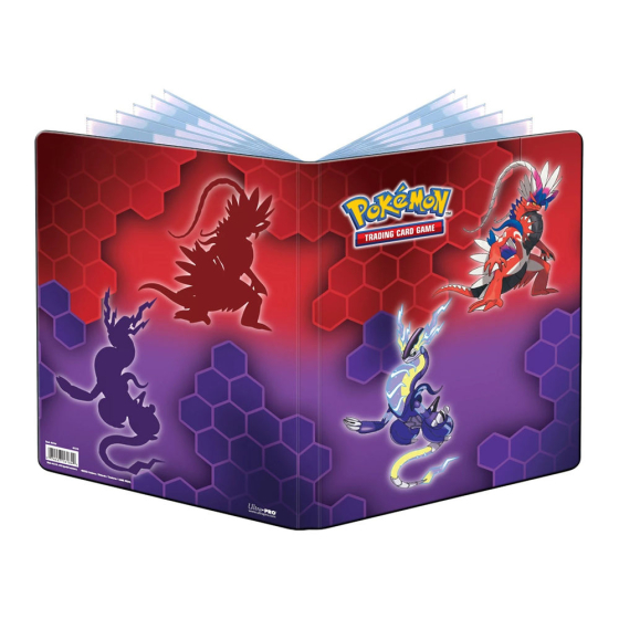 Ultra Pro Pokémon - Koraidon & Miraidon 9-Pocket Portfolio