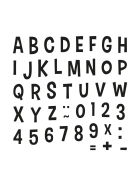 Aladine Kinder Stempel Funny Buchstaben & Zahlen