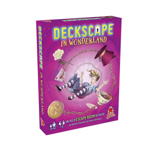 Super Meeple Deckscape 10 Alice in Wonderland (f)