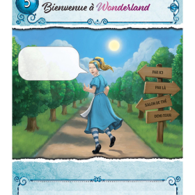 Super Meeple Deckscape 10 Alice in Wonderland (f)