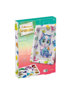 Collection Sequins Paillettenkunst Katze