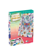 Collection Sequins Paillettenkunst Schmetterling