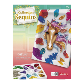 Collection Sequins Paillettenkunst Pferd