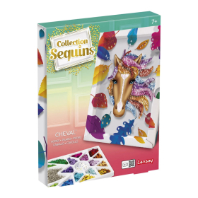 Collection Sequins Paillettenkunst Pferd
