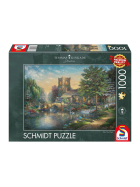 Puzzle Willow Wood Chapel, 1000 Teile