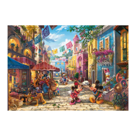 Puzzle Disney Mickey & Minnie in Mexico, 6000 Teile