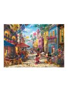 Puzzle Disney Mickey & Minnie in Mexico, 6000 Teile