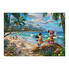 Puzzle Disney Mickey & Minnie in Hawaii, 1000 Teile