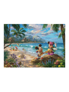 Puzzle Disney Mickey & Minnie in Hawaii, 1000 Teile