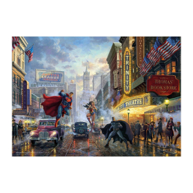 Puzzle Batman Superman and Wonder Woman, 1000 Teile