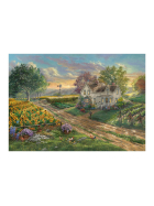 Puzzle Sonnenblumenfelder, 1000 Teile