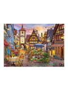 Puzzle Romantisches Bayern Rothenburg ob der Tauber, 1000 Teile