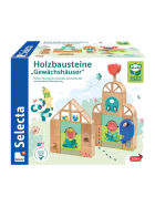 Selecta Holzbausteine Gewächshäuser 34 Teile