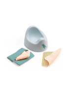 Djeco Pomea Töpfchen und Feuchttücher