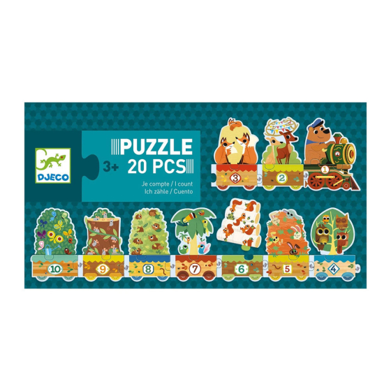 Djeco Puzzle Duo Ich zähle