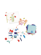 Djeco Basteln mit farbigem Papier