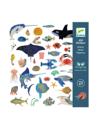 Djeco Sticker metallic Ocean