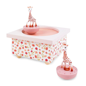 Trousselier Spieluhr tanzend Sophie la Girafe, Blumen magnetisch