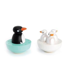 Trousselier Spieluhr mit tanzenden Pinguine, magnetisch