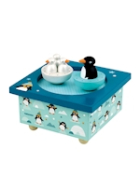 Trousselier Spieluhr mit tanzenden Pinguine, magnetisch