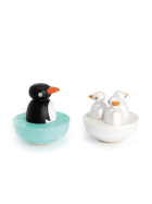 Trousselier Spieluhr mit tanzenden Pinguine, magnetisch