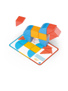 Geomag Magicube Blocks & Cards 16 Teile