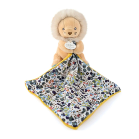 Doudou Löwe mit Schmusetuch 12cm