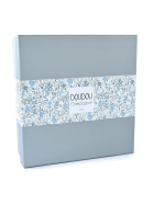 Doudou Schmusetuch Bär Blüte 27cm