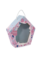 Doudou Vogel Cui-Cui rosa (mit Zwitschern) 22cm