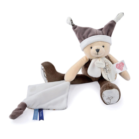 Doudou Schlenker-Bär mit Schmusetuch Tag&Nacht,...