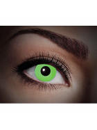 Kontaktlinse UV-Flash green