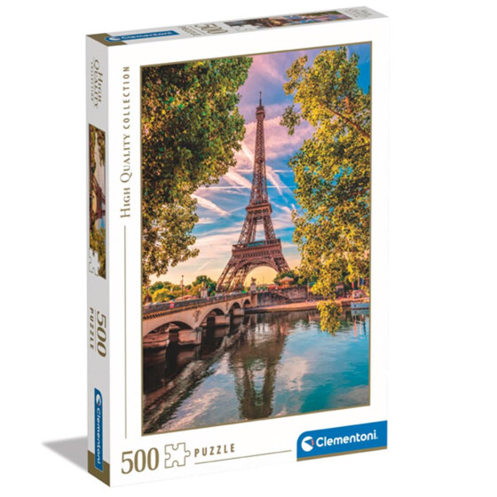 Puzzle Along the Seine, 500 Teile