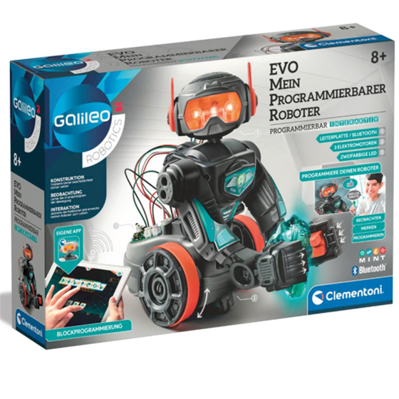 Clementoni EVO Mein programmierbarer Roboter DE