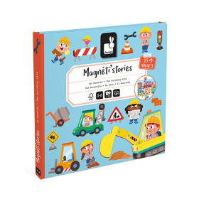 Janod Magnetistories Baustelle