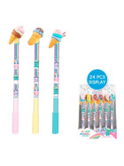 Kids Licensing Einhorn Stift mit Anh&auml;nger, assortiert