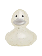 LiLaLu Badeente Konfetti Silber