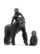 Schleich Flachland Gorilla Familie