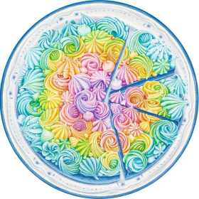 Ravensburger Circle of Colors Rainbow Cake