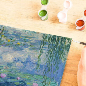 Ravensburger CreArt - Malen nach Zahlen - ART Collection: Waterlilies (Monet)
